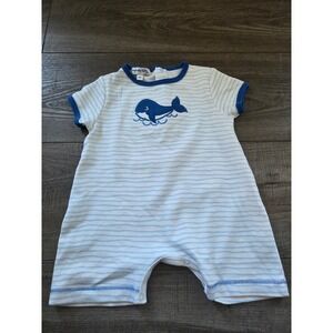 Magnolia baby boy romper 9 mos